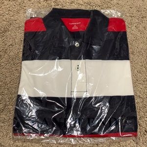 NEW men’s striped wardrobe mesh top